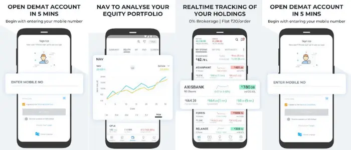 5Paisa Mobile Trading  App