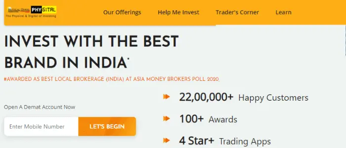 Motilal Oswal Demat Account