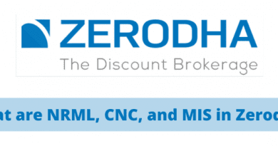 What are NRML, CNC, and MIS in Zerodha?