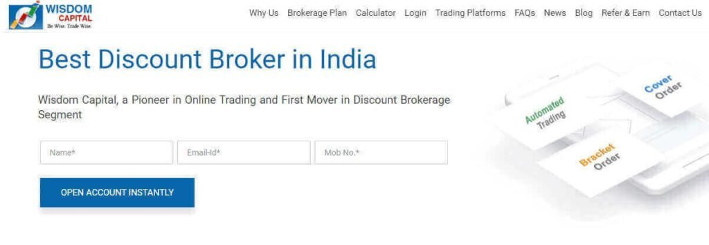  Wisdom Capital Best Discount Broker