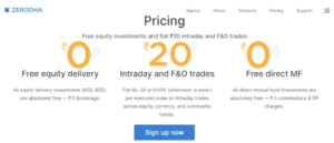 zerodha-brokerage-charges | TheShareBrookers
